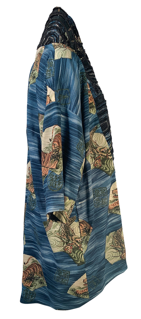 Blue Tiger Kimono